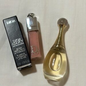 Dior Addict Lip Maximizer Gloss - Pink and Jadore intense  TRAVEL SIZE new